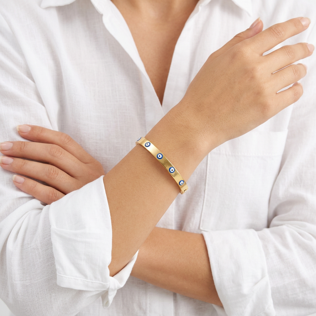 Chain Gold Plated Butterfly Bracelet