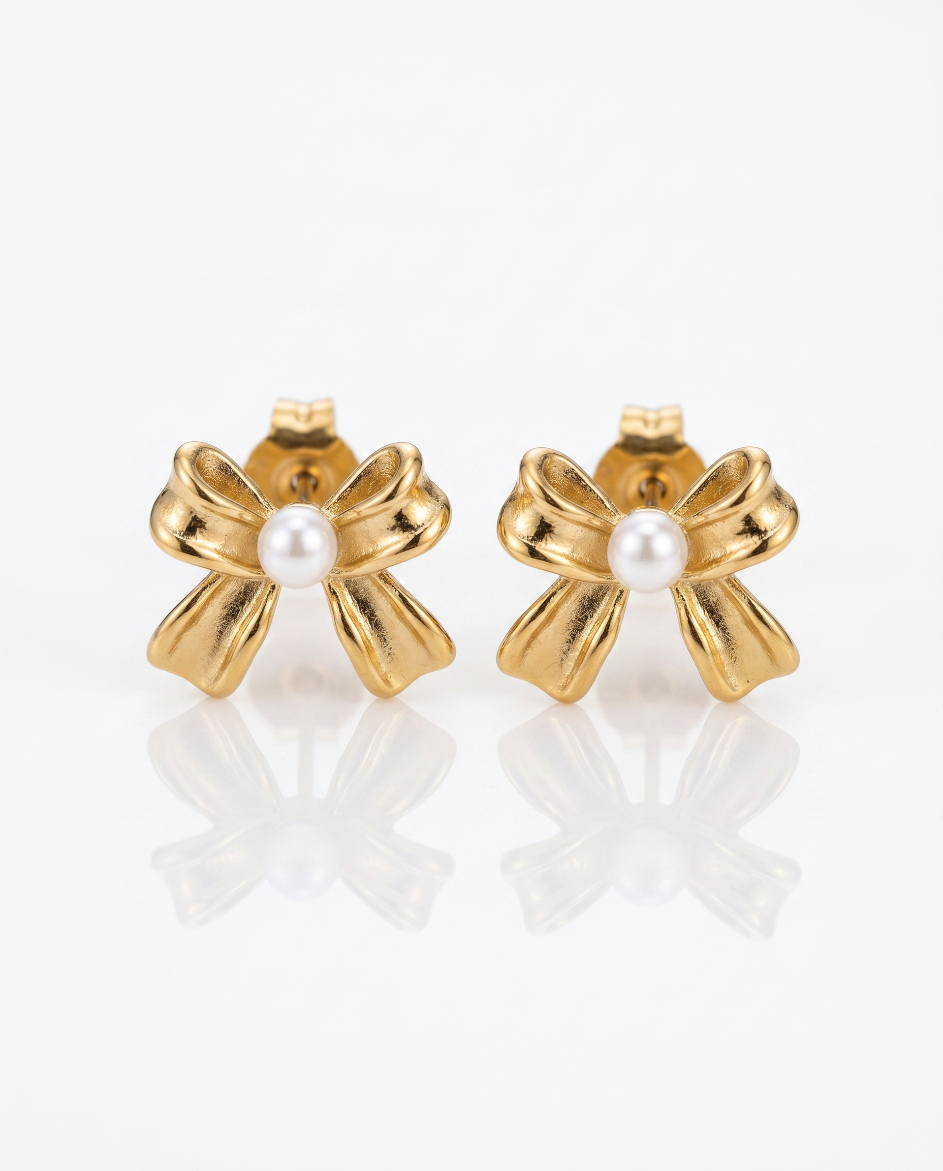 FYER1040 - Gold Classic Chunky Polished Hoop Earrings | Alohi