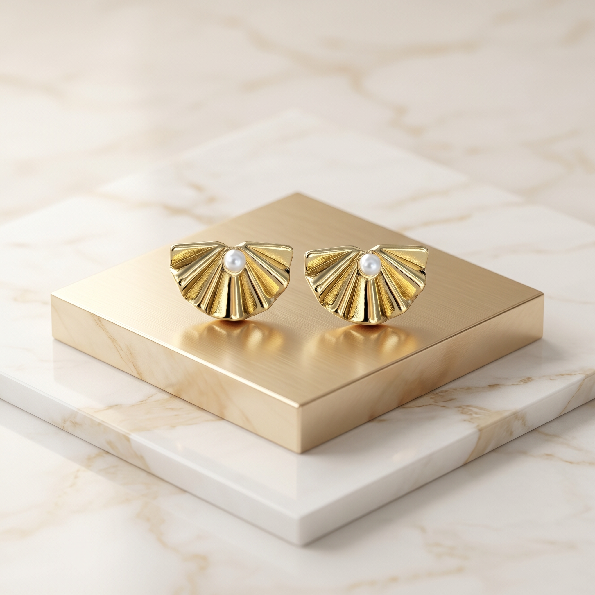 FYER1043 - Rose Gold Butterfly Crystal Pavac Hoop Earrings | Alohi