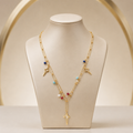Layered Gold Plated Star Necklace