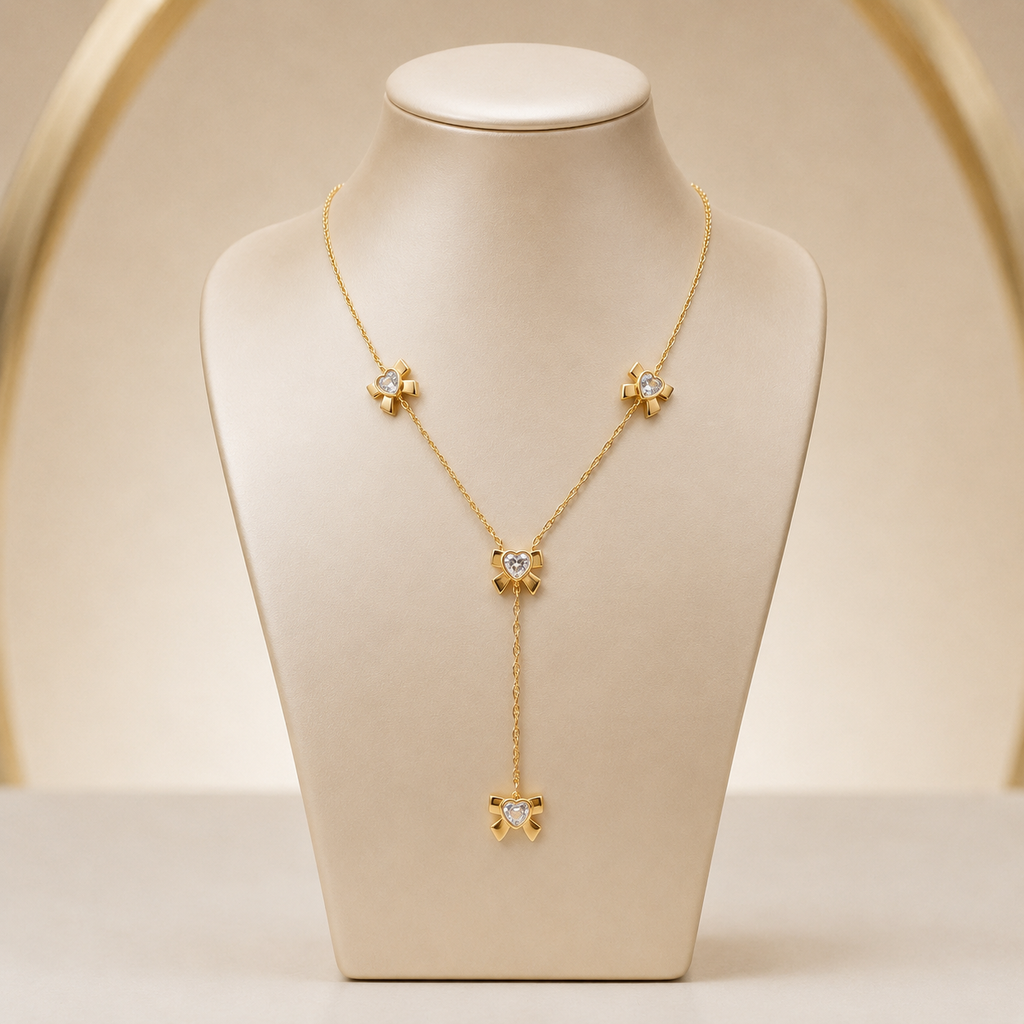 Pendant Gold Plated Heart Necklace