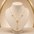 Pendant Gold Plated Geometric Necklace